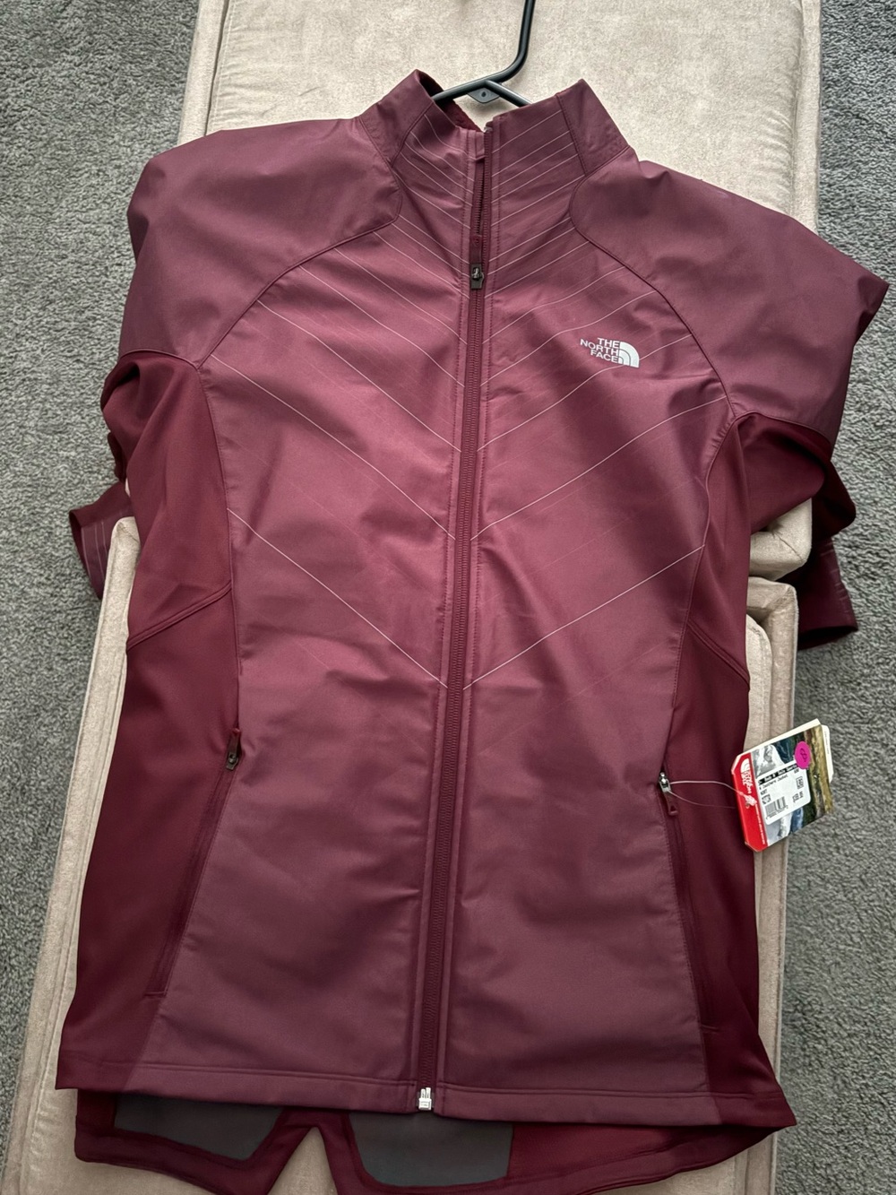 The North Face Women's Maroon IsoTherm Jacket